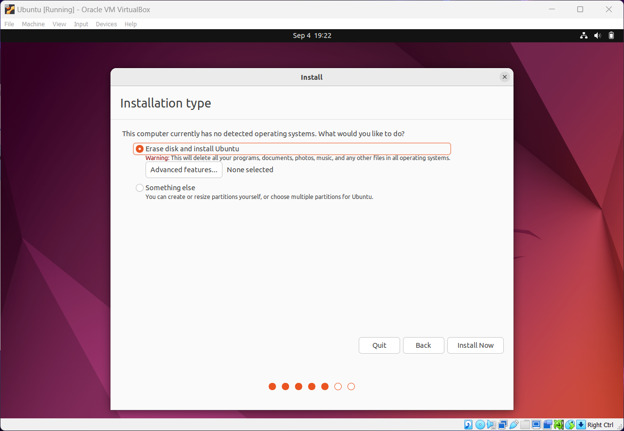 Figure A-9: Choosing the installation type