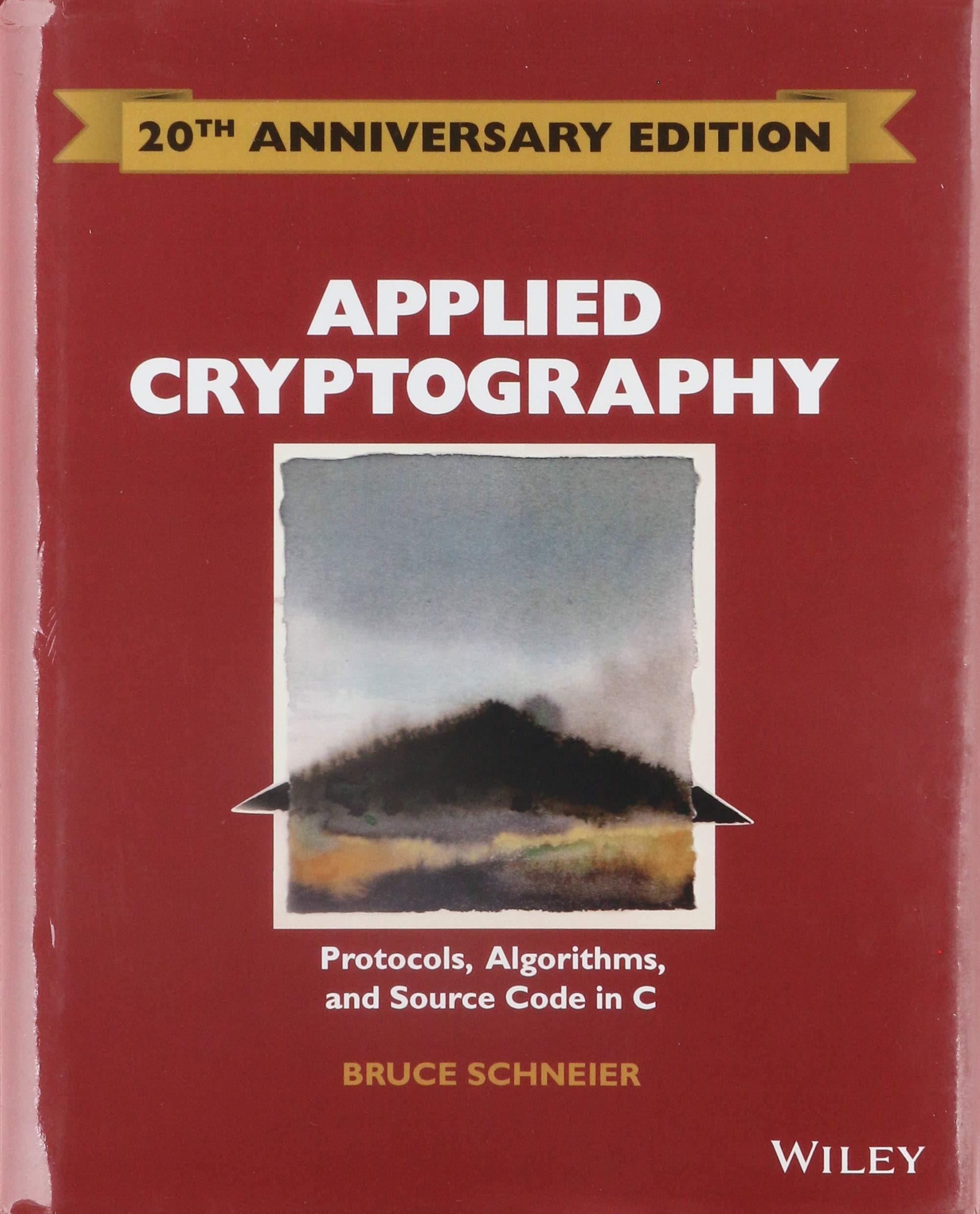 Book Cover Image: Applied Cryptography